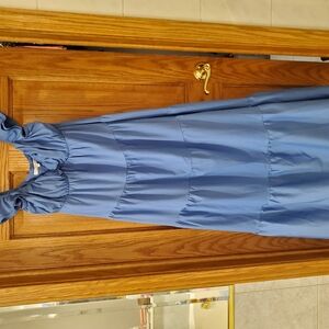 Blue Sleeveless Dress
